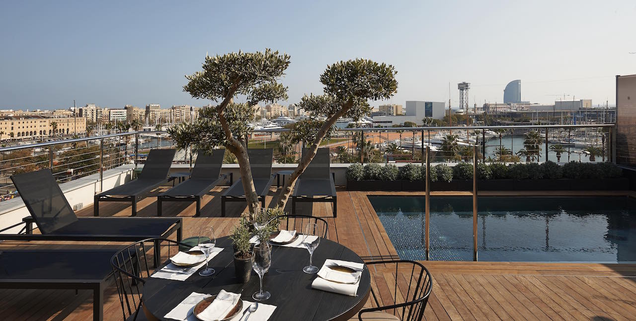 Hotel The Serras Barcelona Rooftop Pool