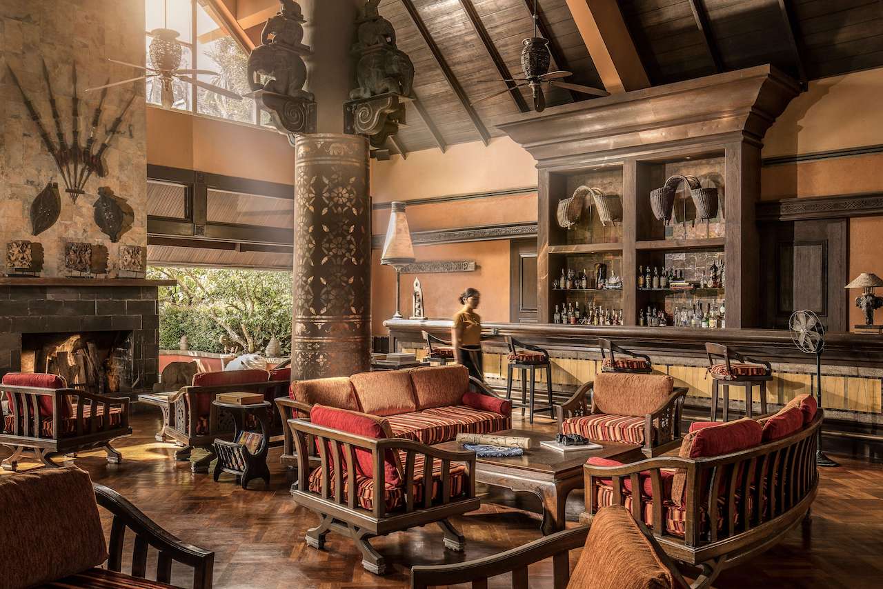 Anantara_Golden_Triangle_Elephant_Camp_And_Resort_Bar_Lounge_Elephant_Bar_Interior_Seating_Setup_With_Team_Member